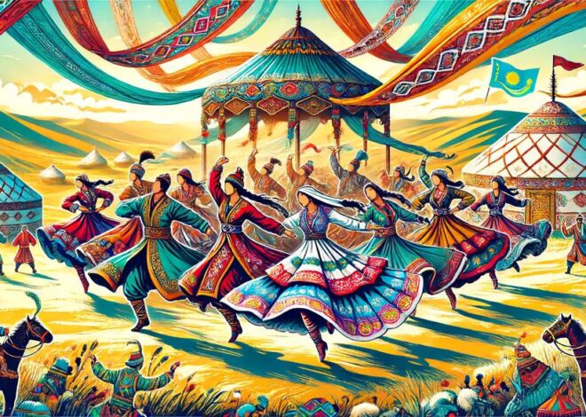 Музыка и Танцы для привлечения удачи в Казахской культуре