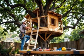 домик на дереве