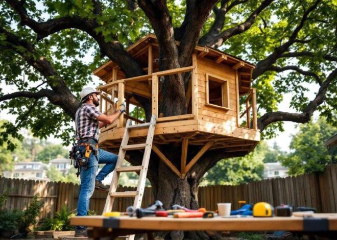 Строим домик на дереве для ребёнка: что нужно знать и как сделать правильно