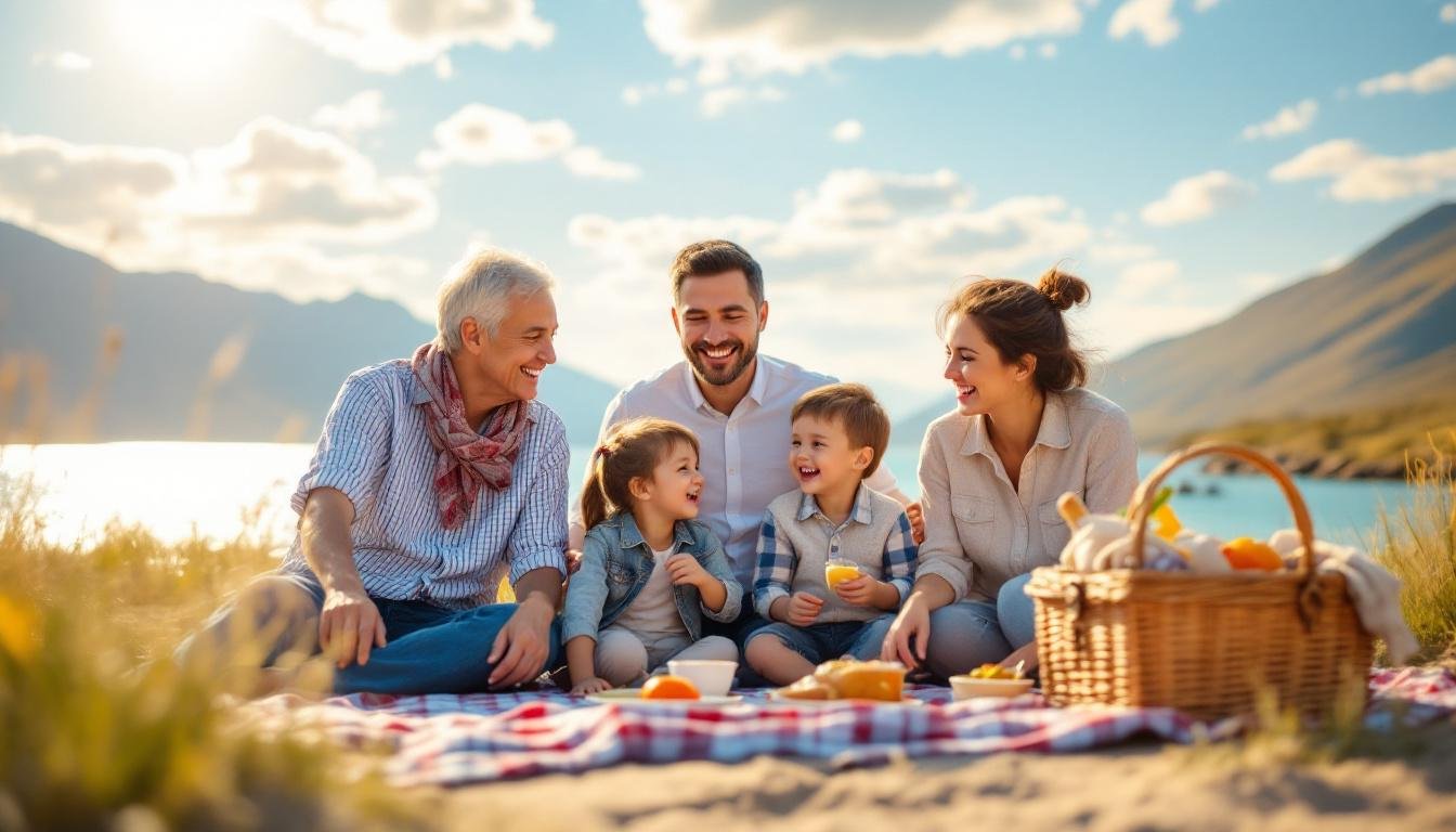 Как организовать идеальный семейный пикник на берегу озера Алаколь: чек-лист и места